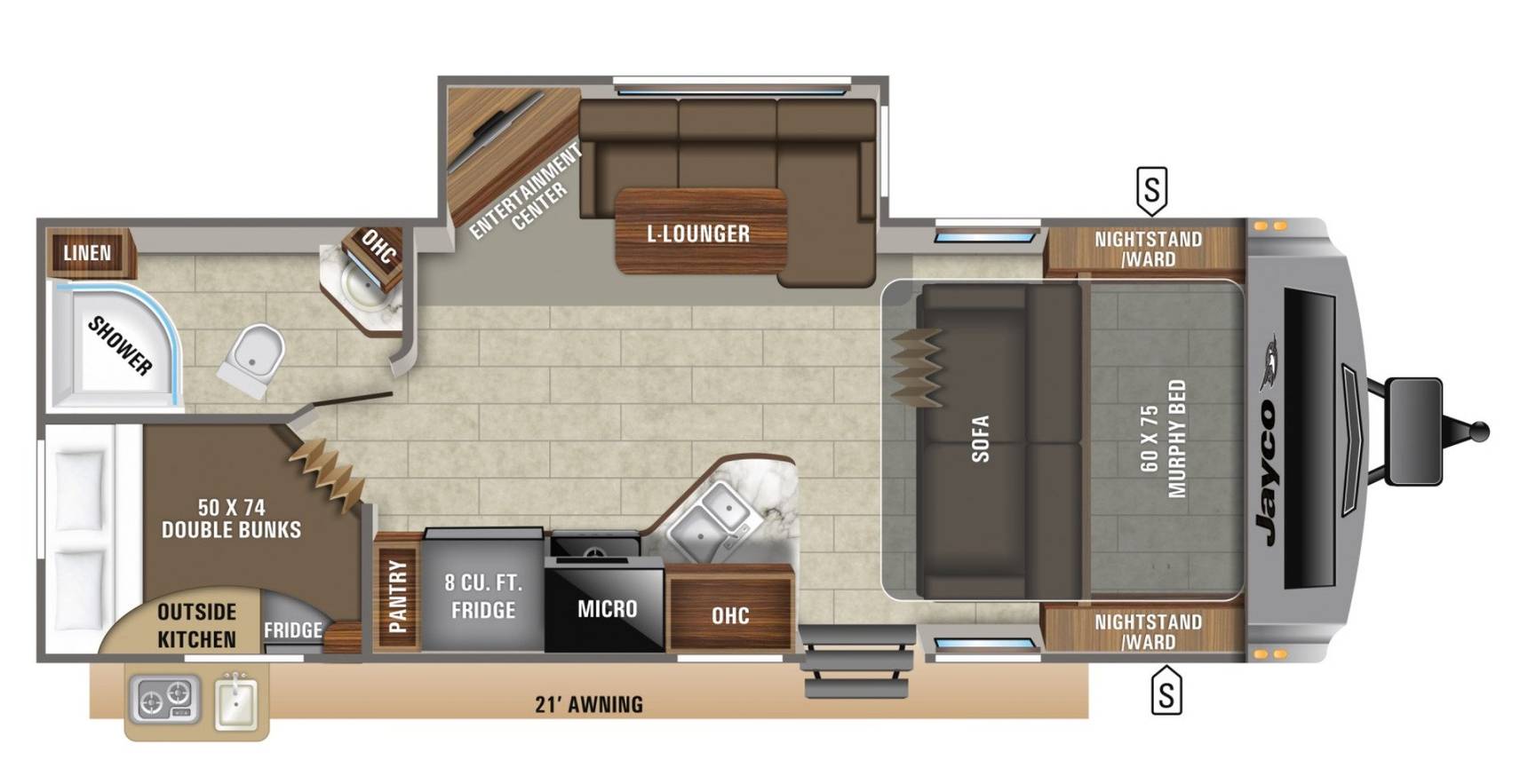 2021 Jayco 2021 Jayco White Hawk - thumbnail 2