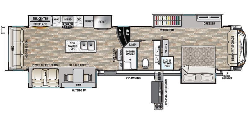 2021 Forest River 2021 Forest River Cedar Creek Champagne - image 1