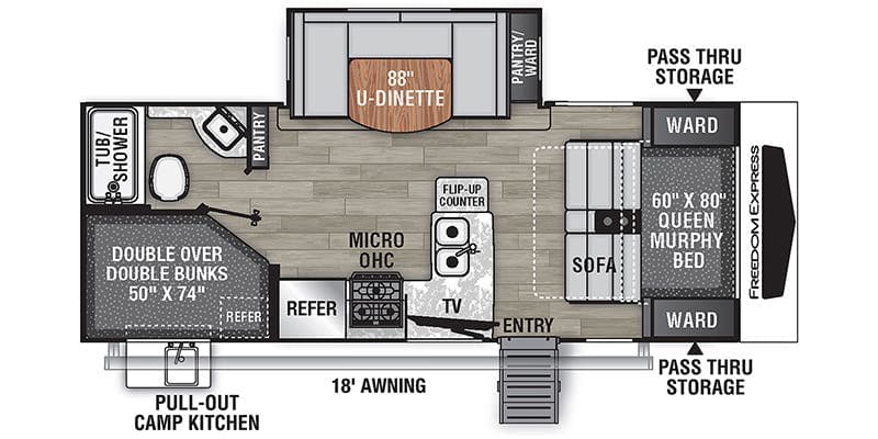 2022 Coachmen 2022 Coachmen Freedom Express Ultra Lite Series - image 1