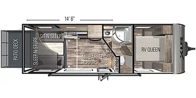 2022 Forest River 2022 Forest River Micro Boost XLR - thumbnail 2