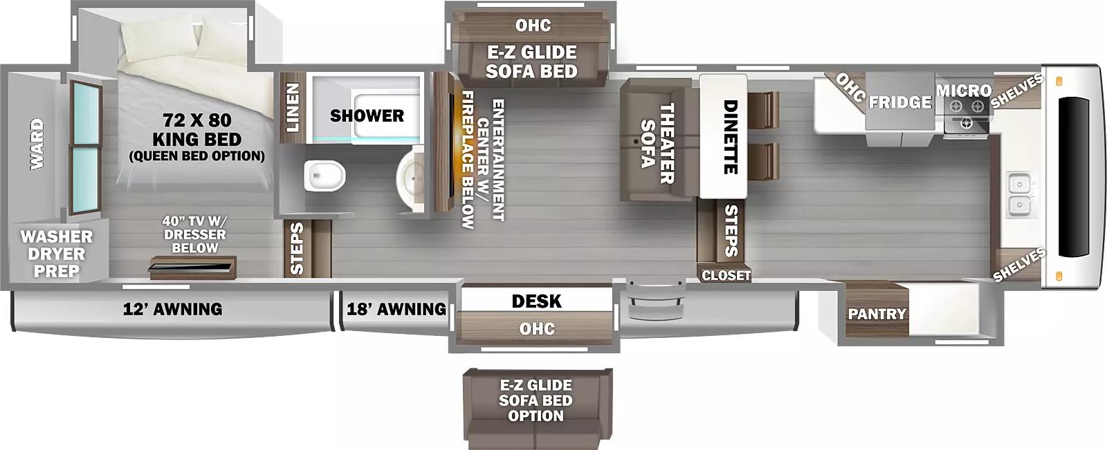 2022 Forest River RiverStone 3950FWK