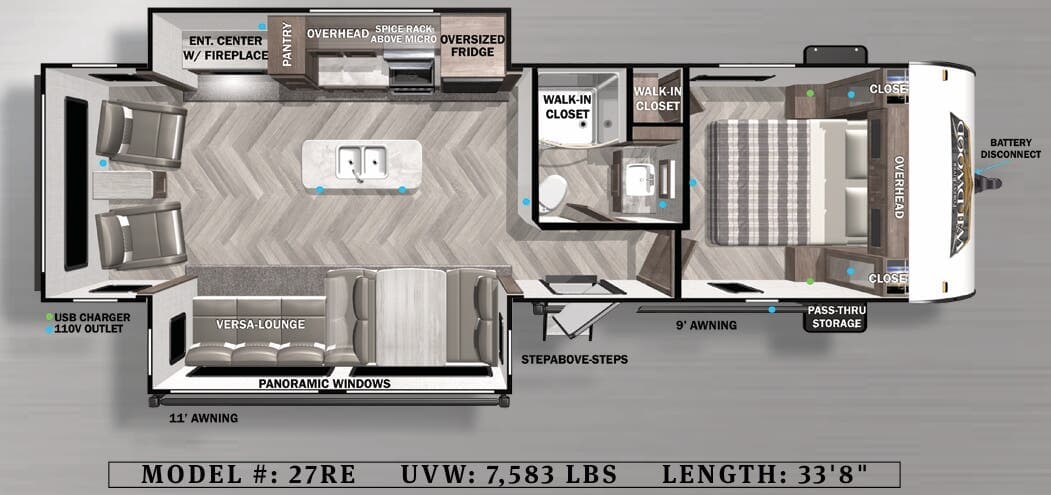 2022 Forest River 2022 Forest River Wildwood - thumbnail 2