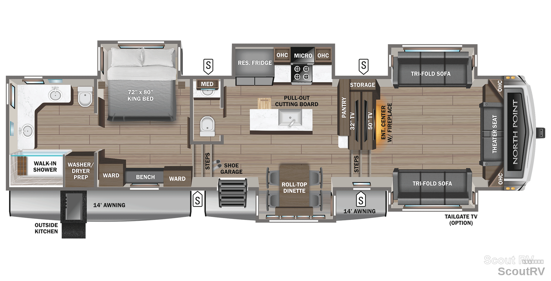 2022 Jayco 2022 Jayco North Point - thumbnail 2