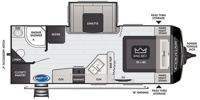 2022 Keystone RV 2022 Keystone RV Cougar - thumbnail 2