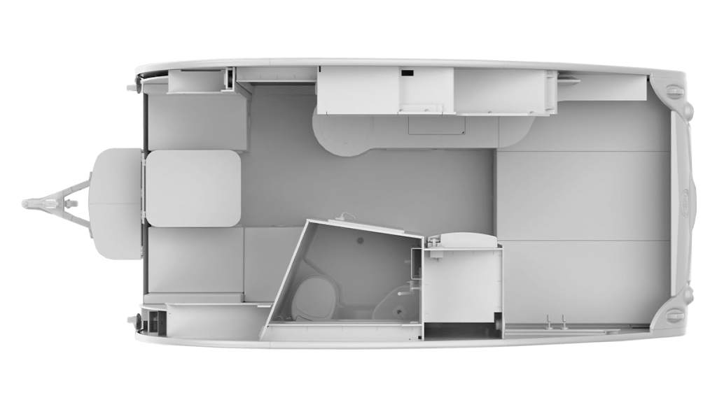 2022 nuCamp TAB 400 floorplan