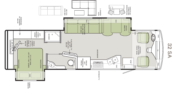2022 Tiffin 2022 Tiffin Open Road Allegro - thumbnail 2