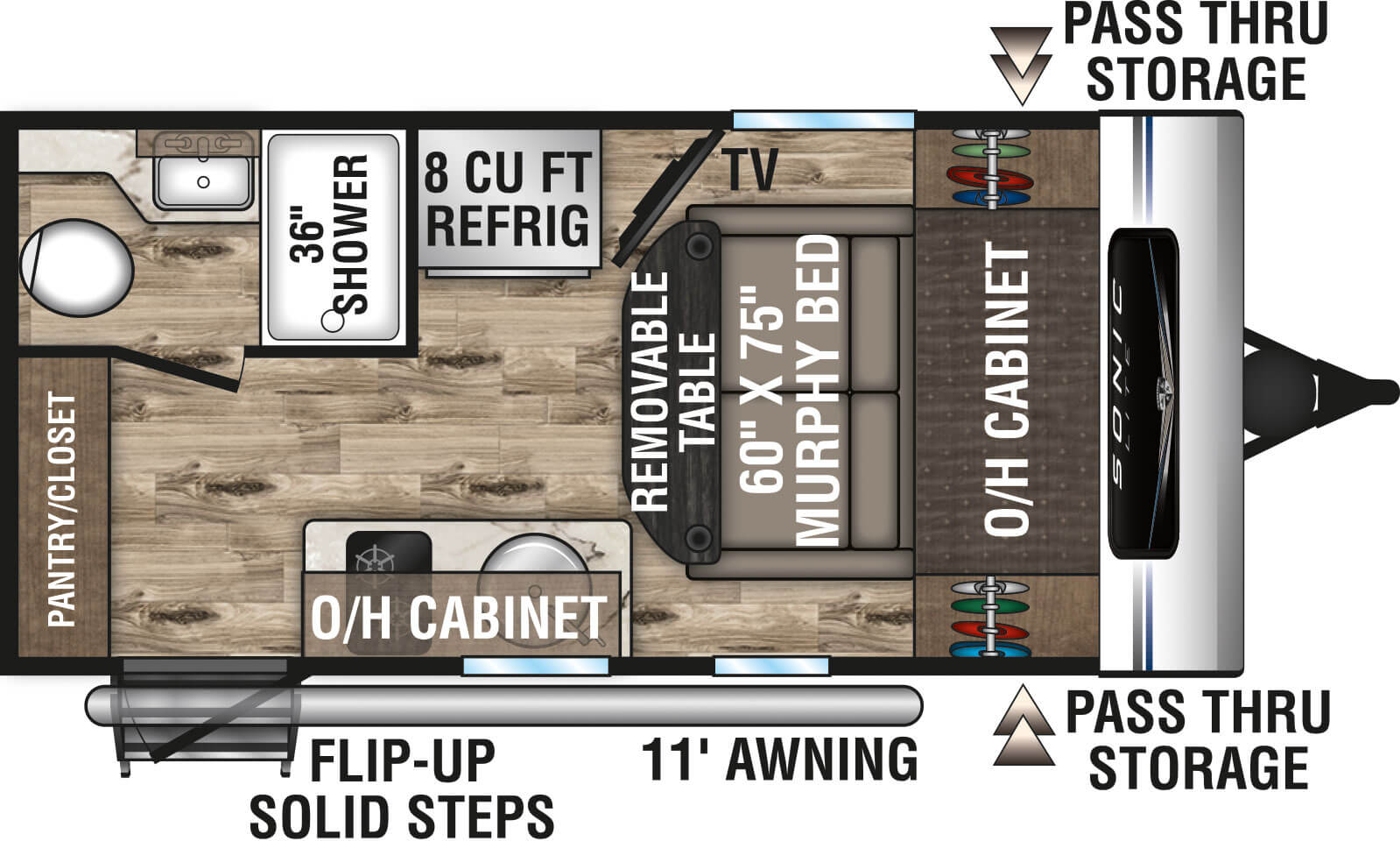2022 Venture RV 2022 Venture RV Sonic Lite - thumbnail 2