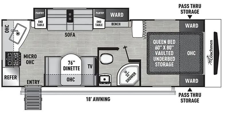 2023 Coachmen 2023 Coachmen Freedom Express - thumbnail 2