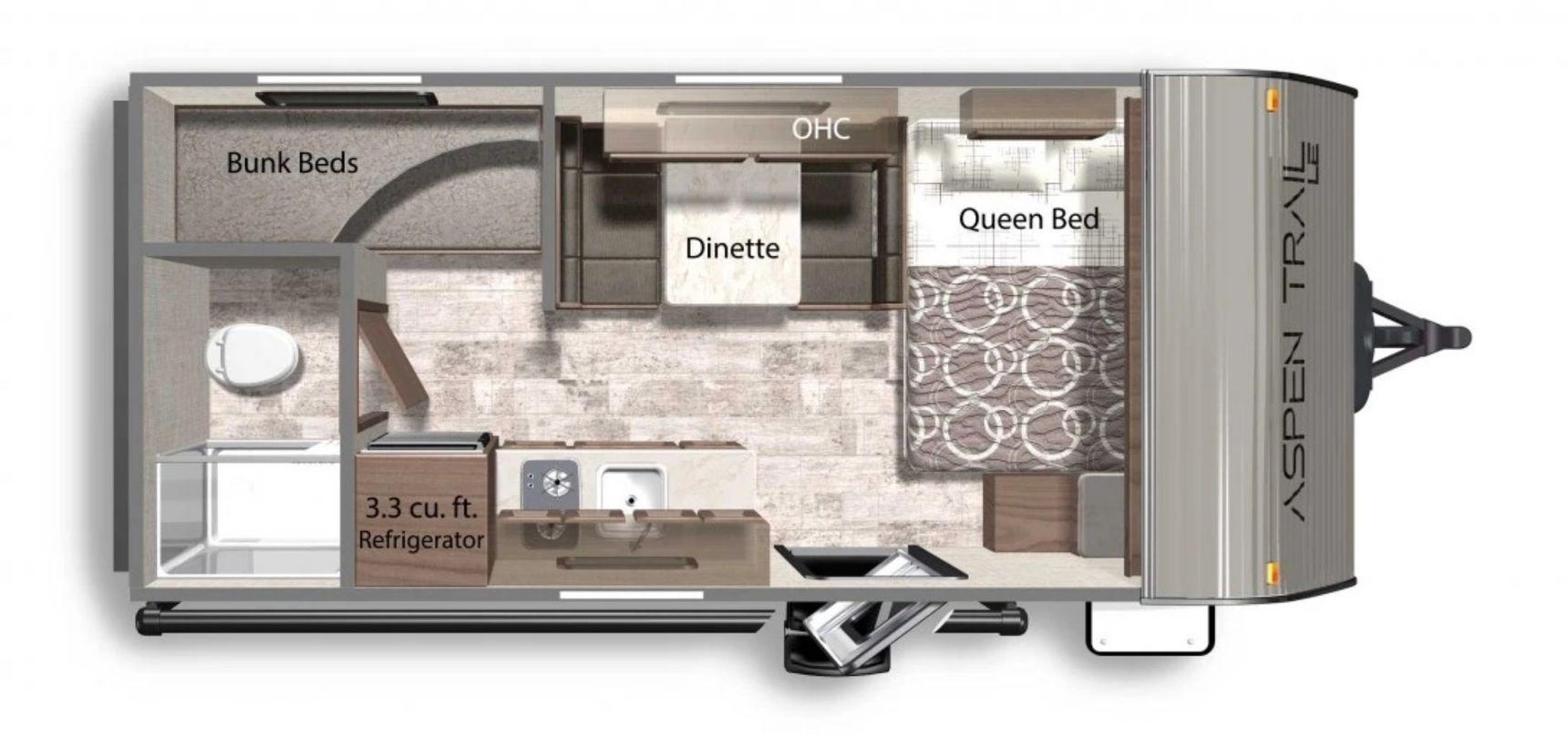 2023 Dutchmen 2023 Dutchmen Aspen Trail - thumbnail 2