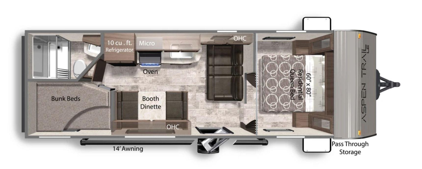 2023 Dutchmen 2023 Dutchmen Aspen Trail - thumbnail 2