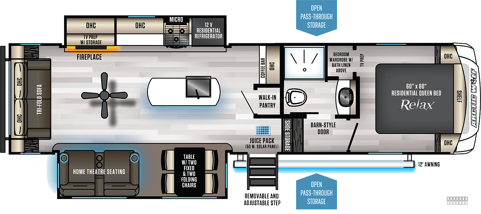 2023 Forest River 2023 Forest River Cherokee Arctic Wolf - thumbnail 2