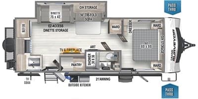 2023 Forest River 2023 Forest River Grand Surveyor - thumbnail 2