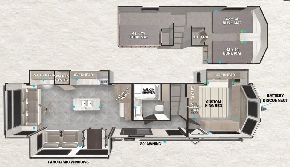2023 Forest River 2023 Forest River Salem Grand Villa - thumbnail 2