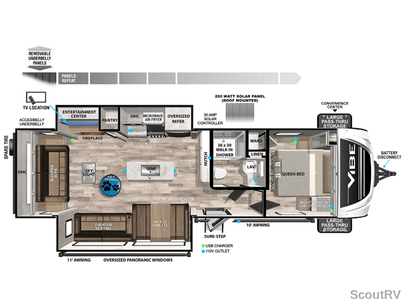 2023 Forest River 2023 Forest River Vibe - image 1
