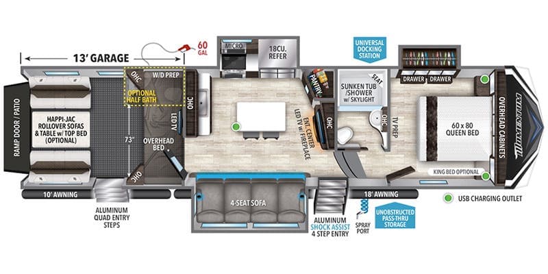 2023 Grand Design 2023 Grand Design Momentum M-Class - thumbnail 2