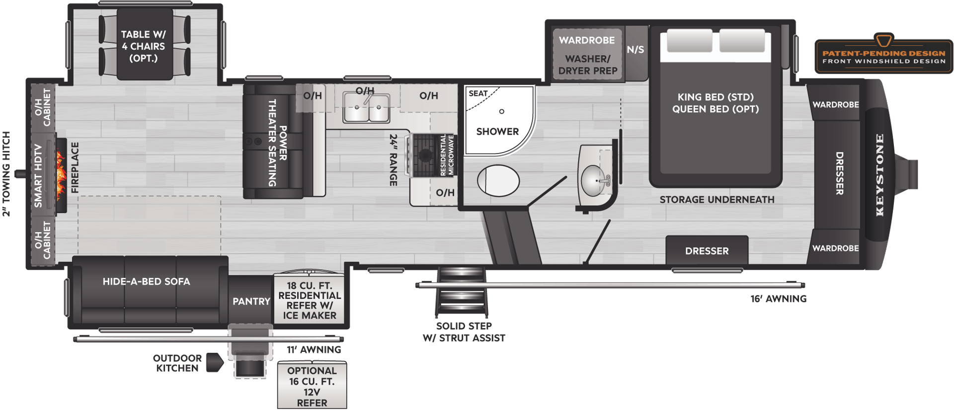2023 Keystone RV 2023 Keystone RV Montana High Country - thumbnail 2