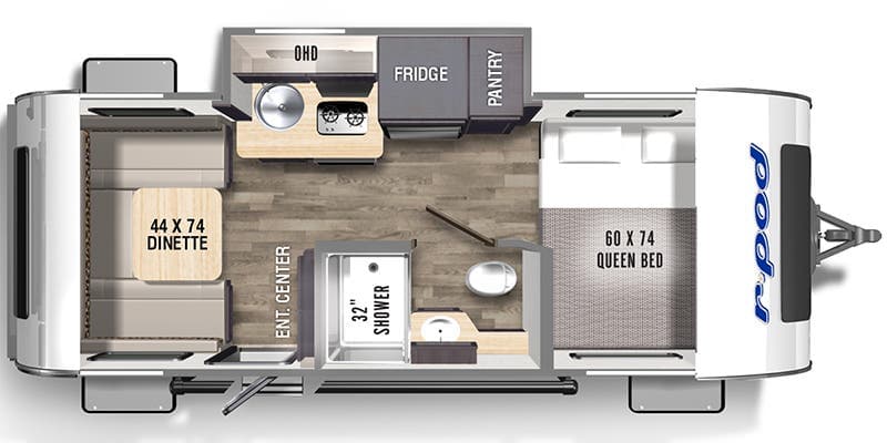 2023 Forest River 2023 Forest River R-Pod - thumbnail 2
