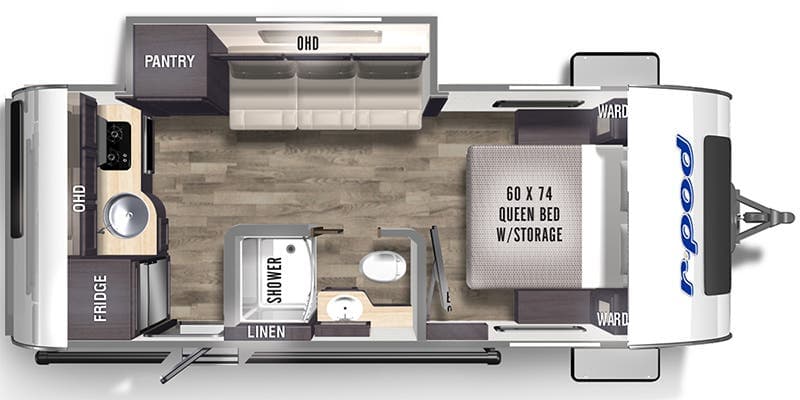 2023 Forest River R-Pod 196