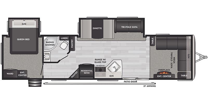 2023 Springdale 38FL  floorplan
