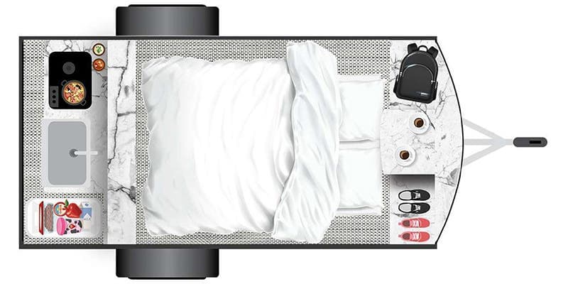 2023 inTech RV LUNA Rover floorplan