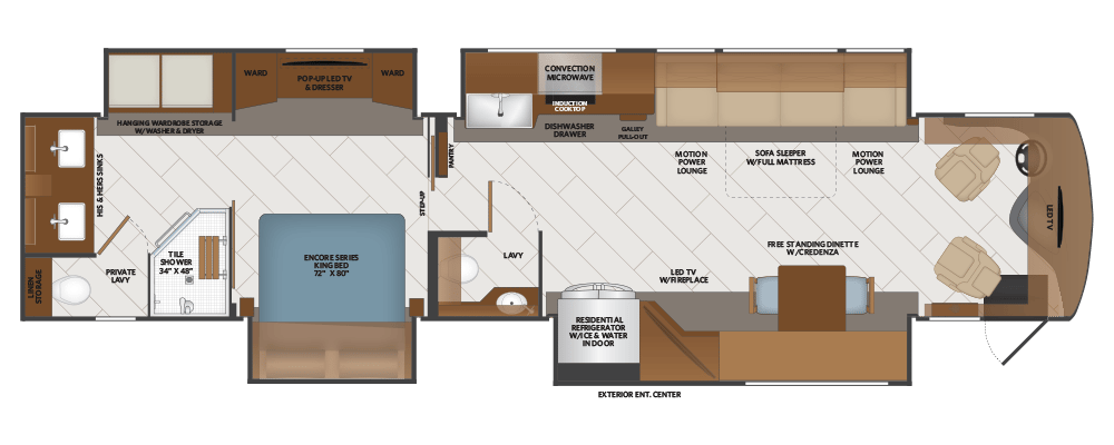 2024 Fleetwood RV 2024 Fleetwood RV Discovery LXE - thumbnail 2