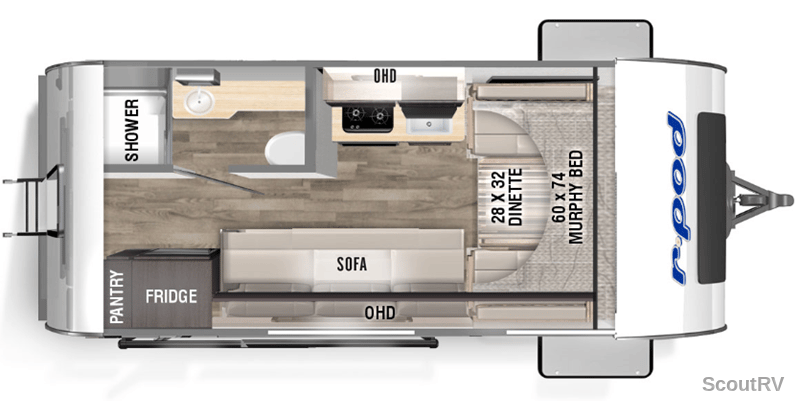 2024 Forest River 2024 Forest River R-Pod - thumbnail 2