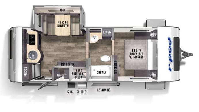 2024 Forest River 2024 Forest River R-Pod - thumbnail 2