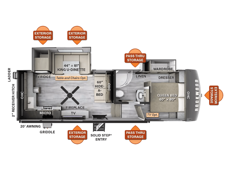 2024 Forest River 2024 Forest River Rockwood Signature - thumbnail 2