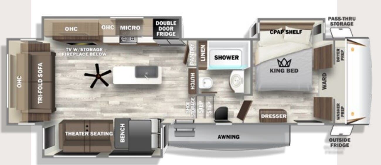 2024 FOREST RIVER 2024 FOREST RIVER SABRE - thumbnail 2