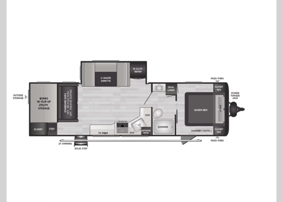 2024 Keystone Hideout 28BUS