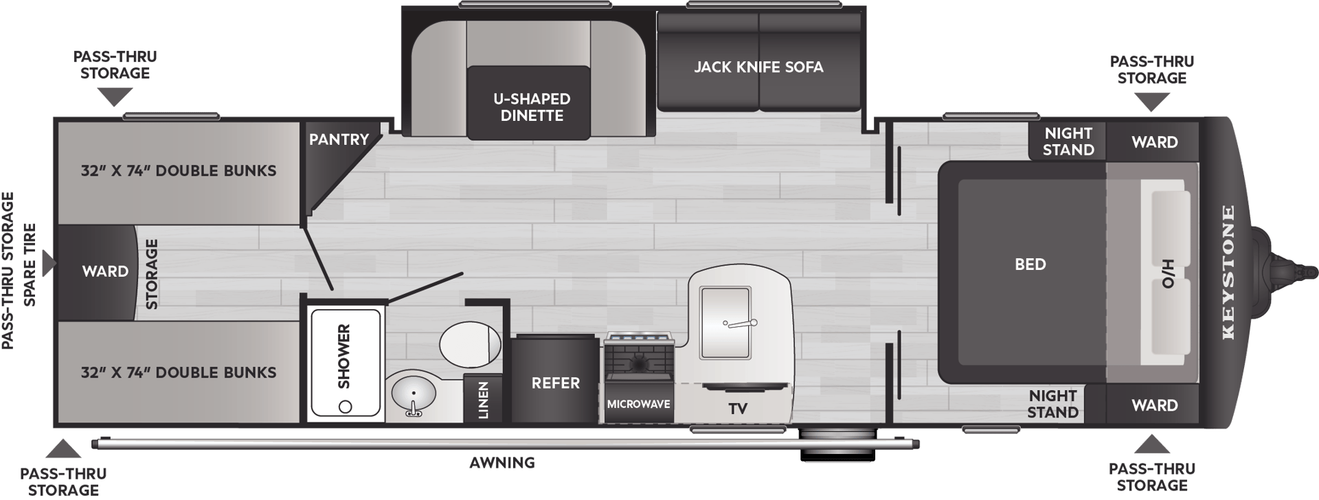 2024 Keystone RV 2024 Keystone RV Bullet Classic - thumbnail 2