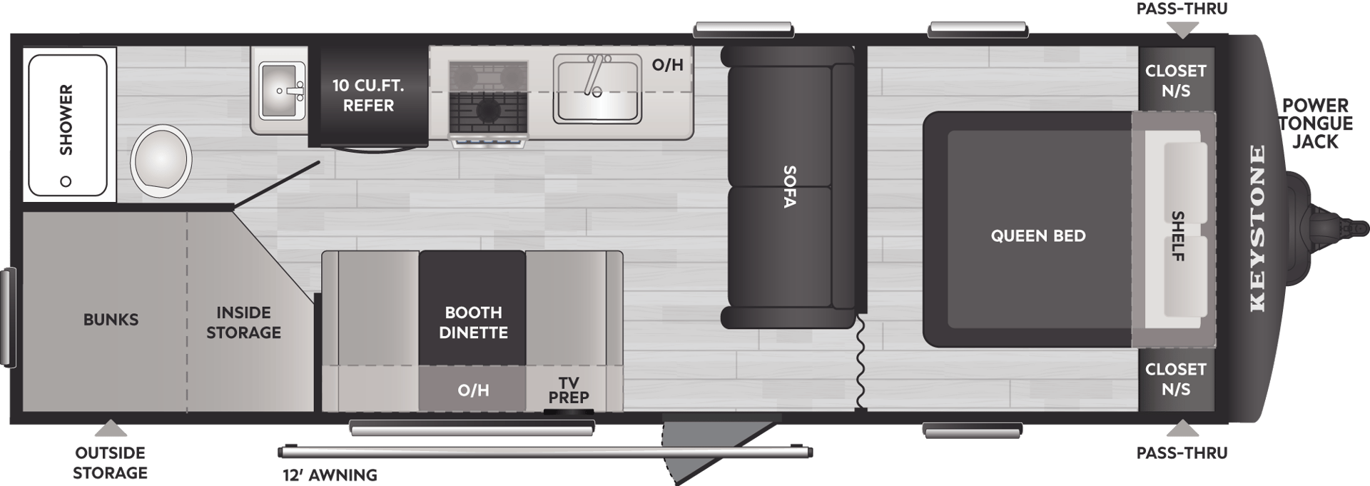2024 Keystone 2024 Keystone KZ RV Hideout - thumbnail 2