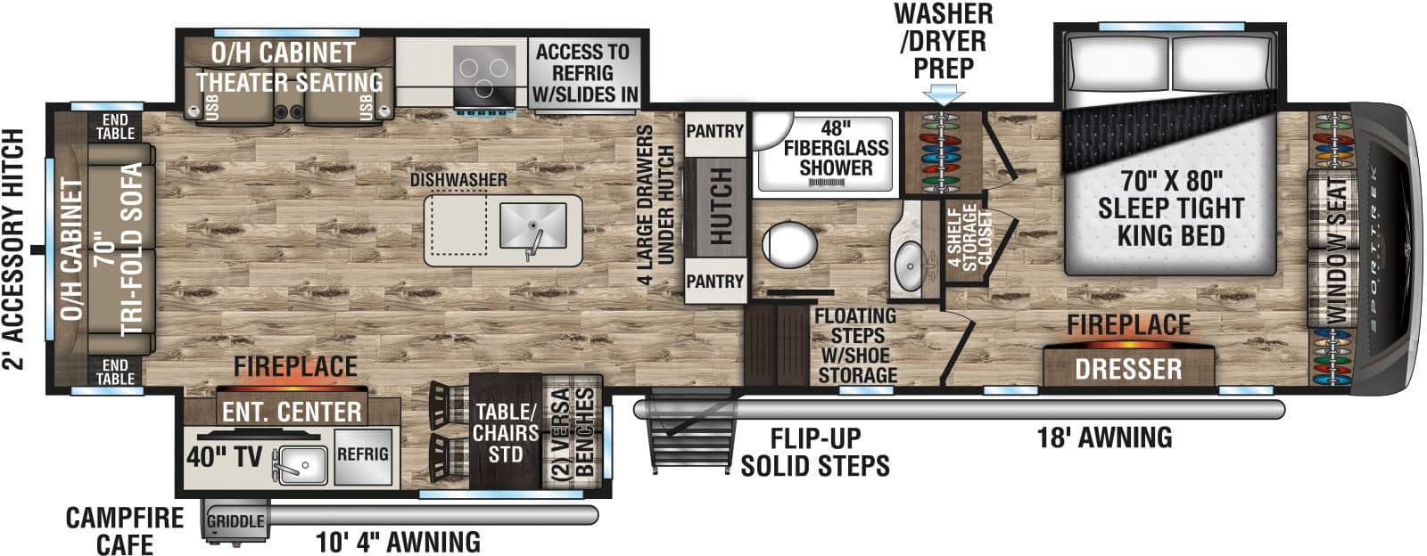 2024 Venture RV 2024 Venture RV SportTrek Touring Edition - thumbnail 2