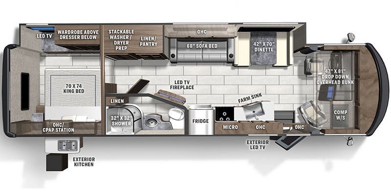 2024 Coachmen 2024 Coachmen Mirada - thumbnail 2