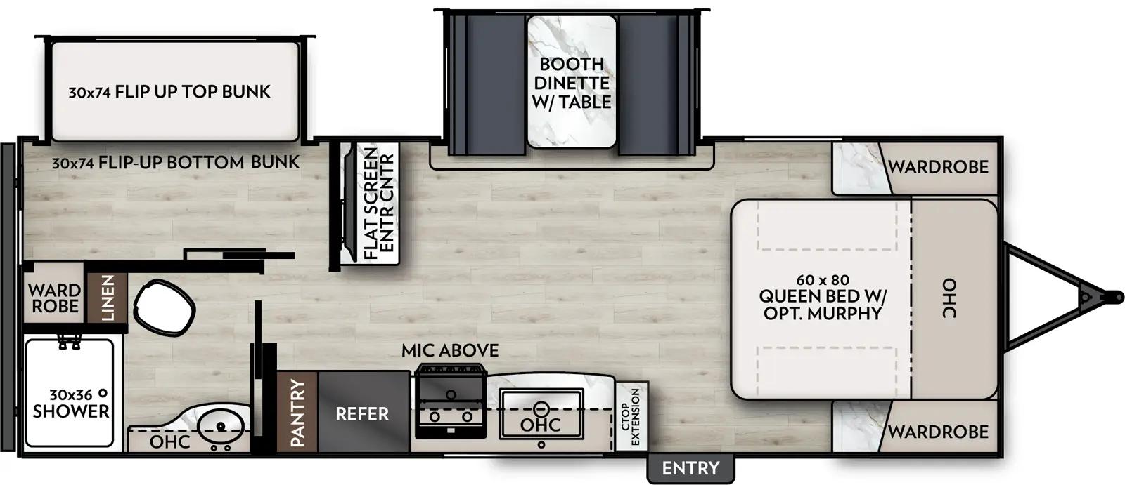 2025 Coachmen Apex Ultra-Lite 241BHS floorplan