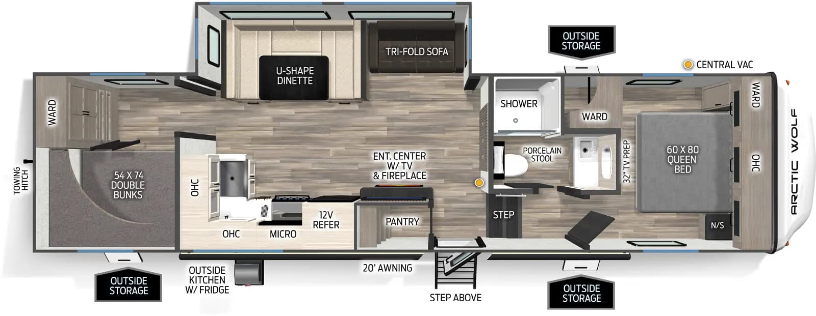 2025 Forest River 2025 Forest River Arctic Wolf - thumbnail 2