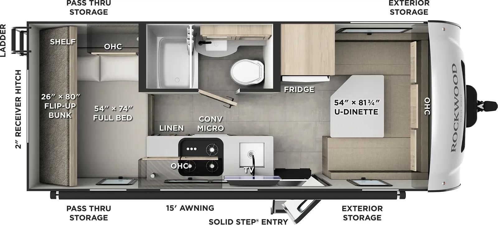 2025 Forest River 2025 Forest River Rockwood Geo Pro - thumbnail 2