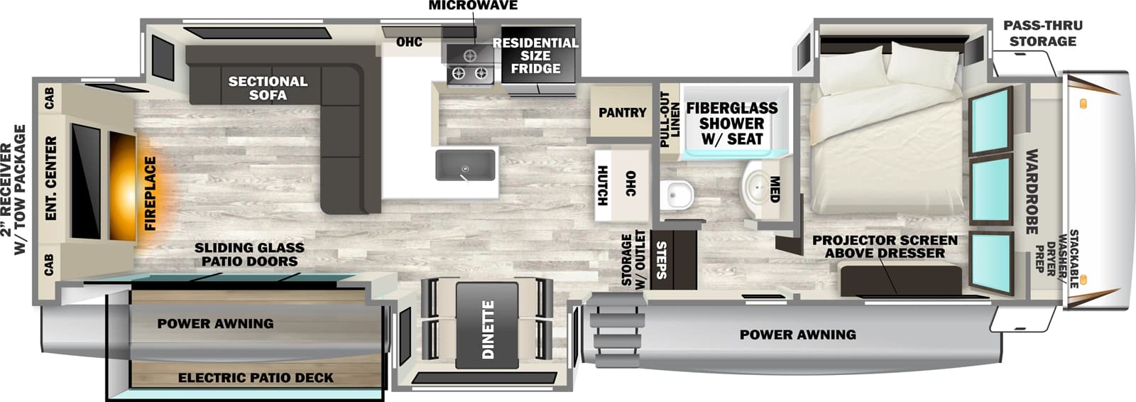 2025 Forest River 2025 Forest River Sabre - thumbnail 2