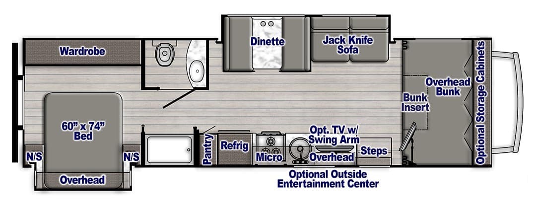 2025 Gulf Stream Conquest 6320D floorplan