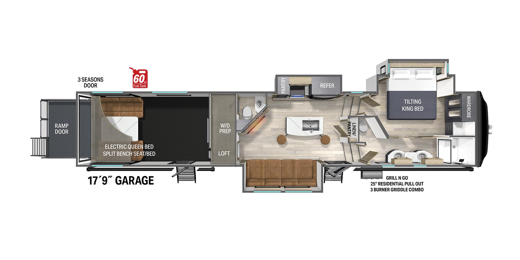 2025 Heartland RV 2025 Heartland RV Cyclone - thumbnail 2