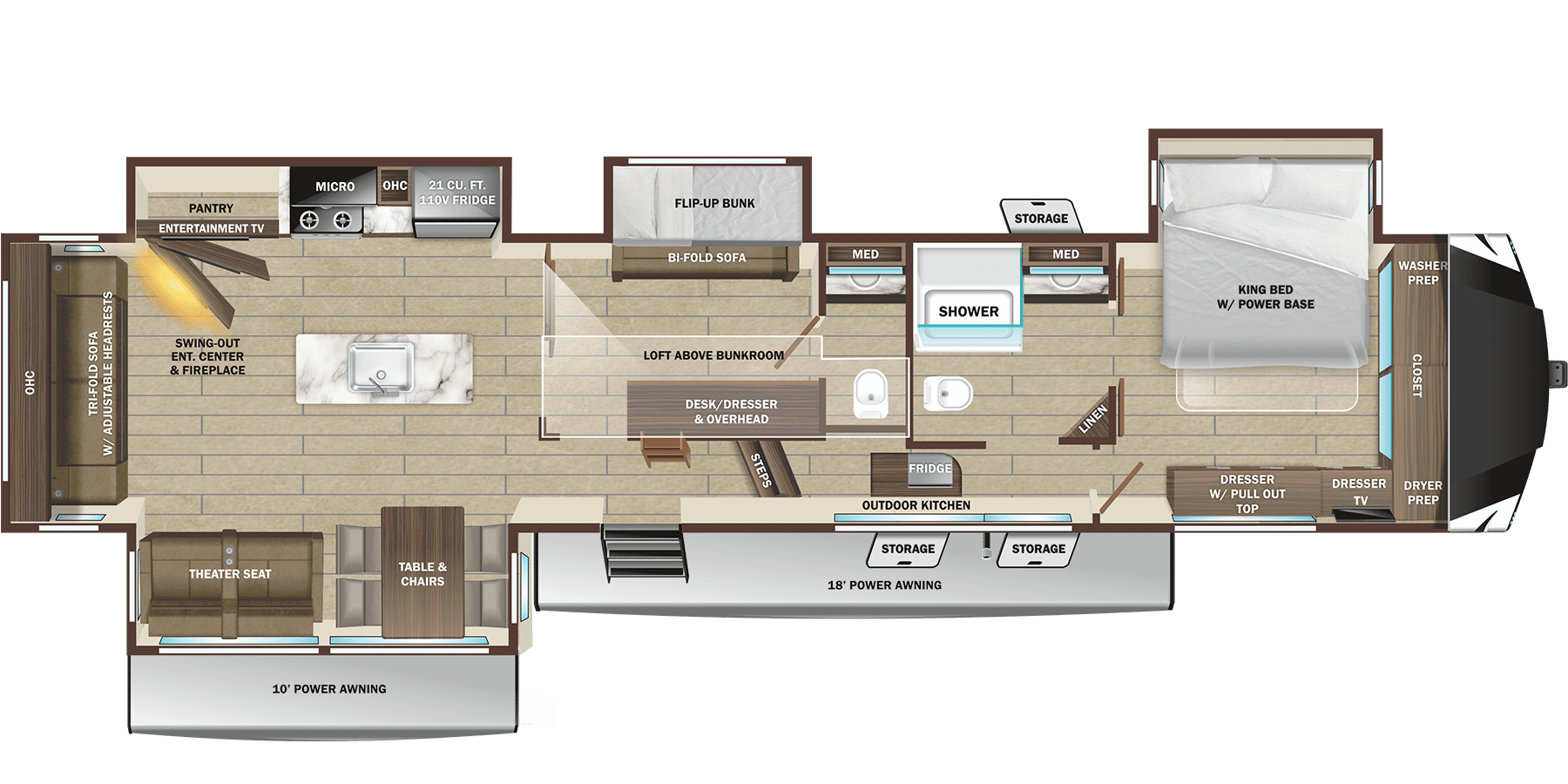 2025 Highland Ridge RV 2025 Highland Ridge RV Open Range 3X - thumbnail 2
