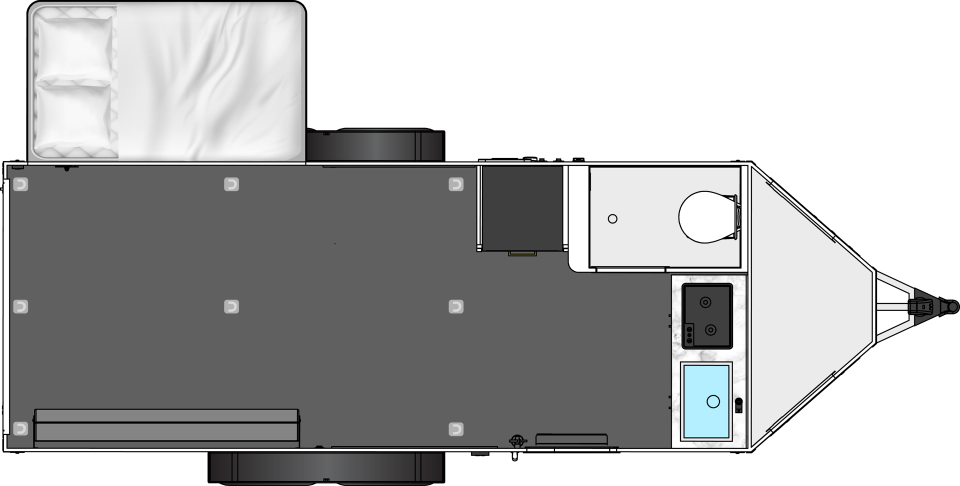 2025 inTech RV Black Wing 724X floorplan