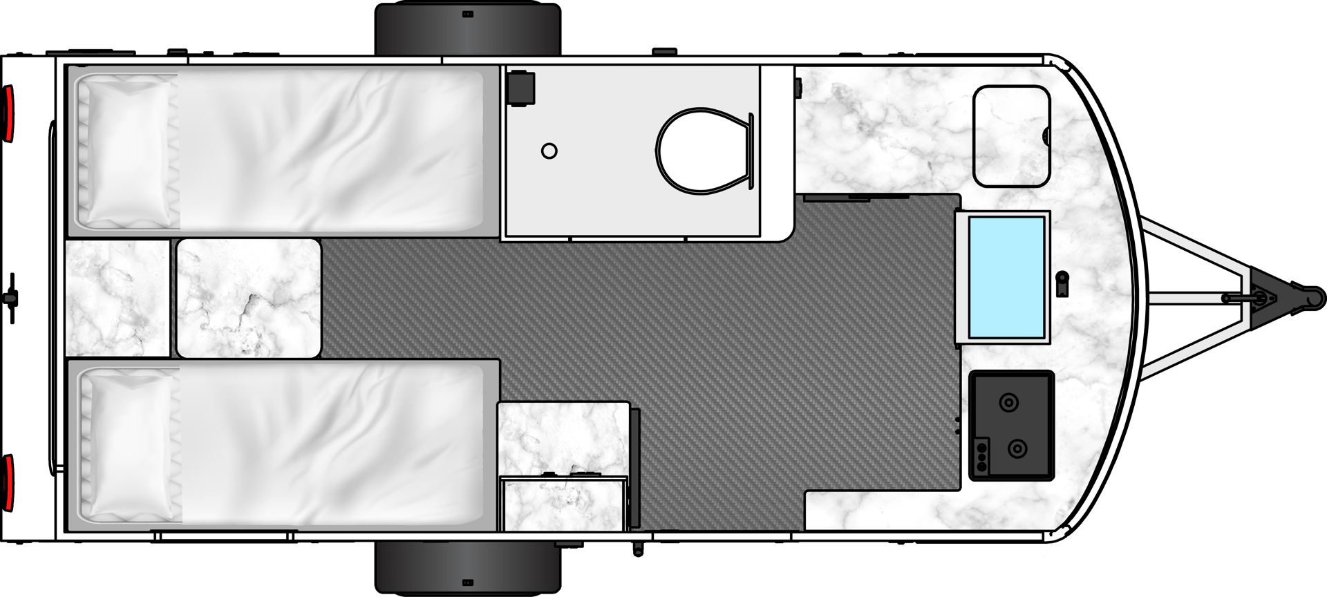 2025 inTech RV Sol ECLIPSE floorplan
