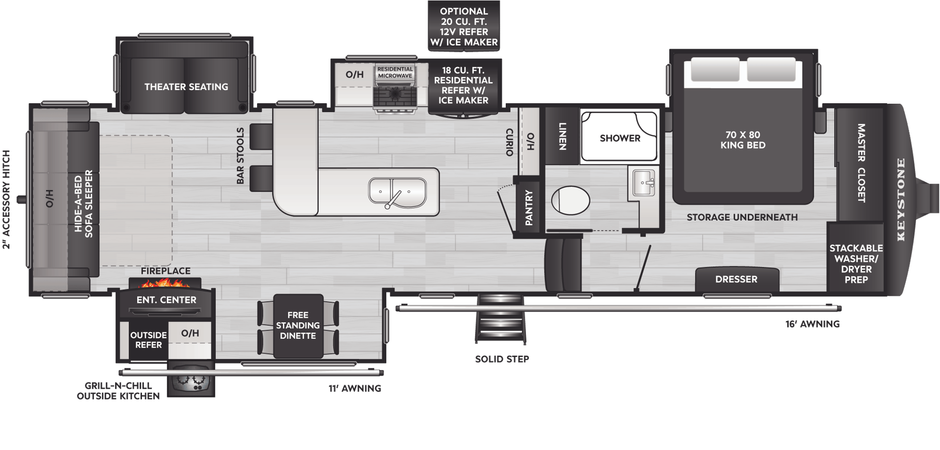 2025 Keystone RV 2025 Keystone RV Alpine Avalanche Edition - image 1