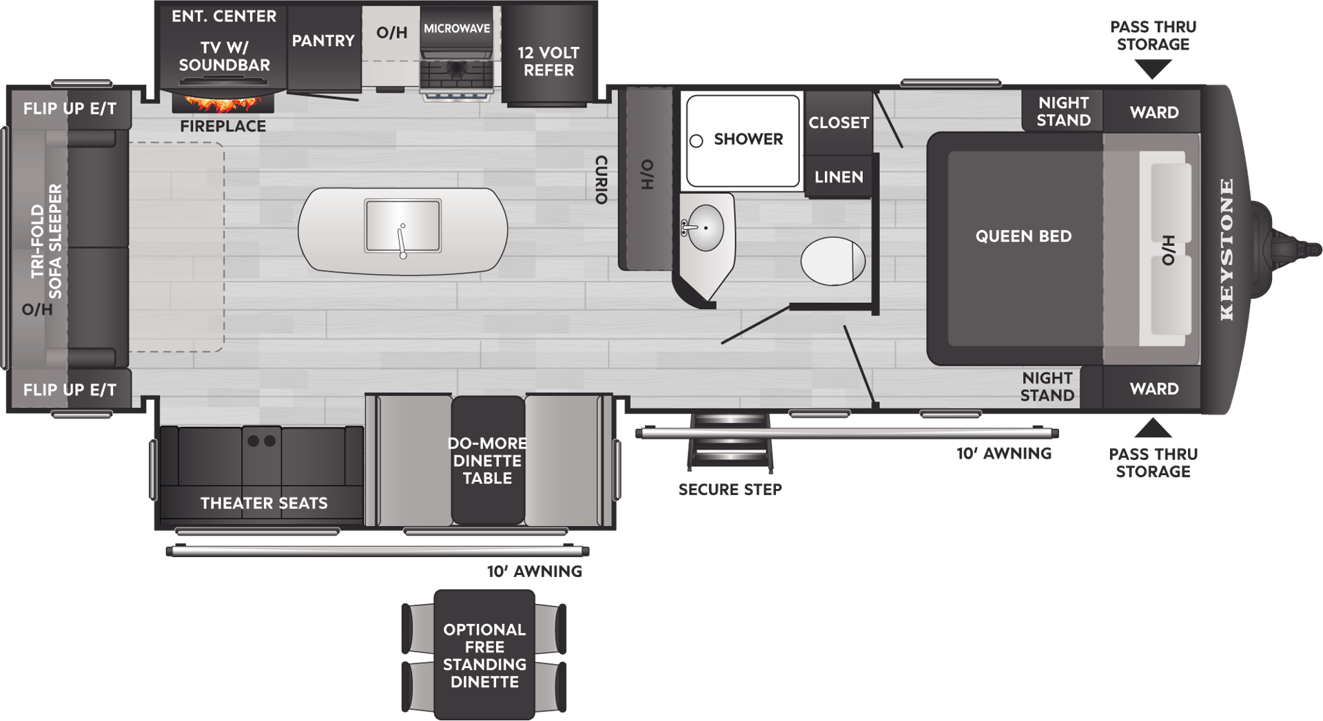2025 Keystone RV 2025 Keystone RV Bullet Crossfire - thumbnail 2