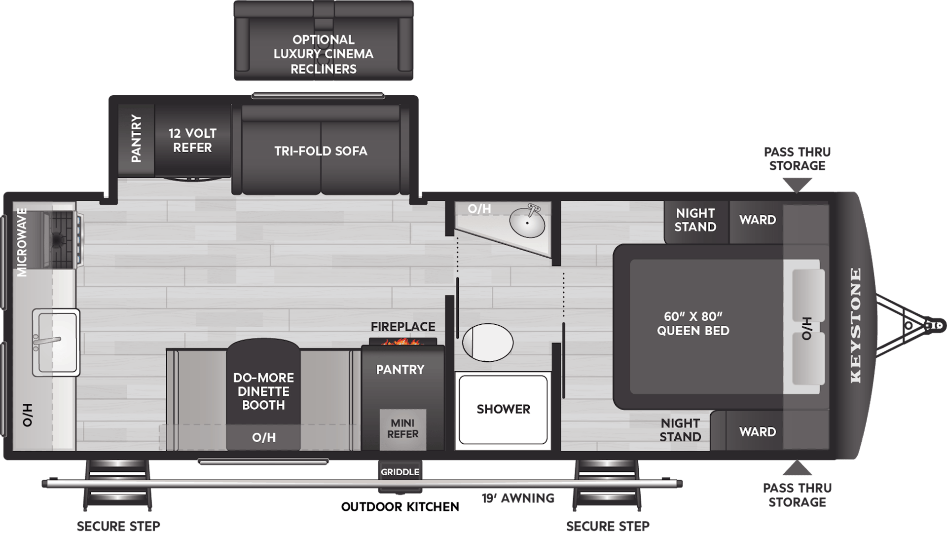 2025 Keystone RV 2025 Keystone RV Passport Super Lite - thumbnail 2