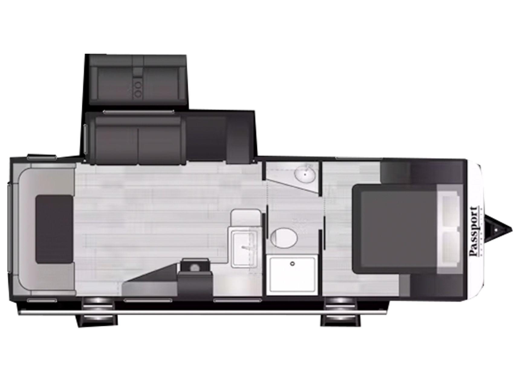 2025 Keystone RV 2025 Keystone RV Passport Super Lite - thumbnail 2