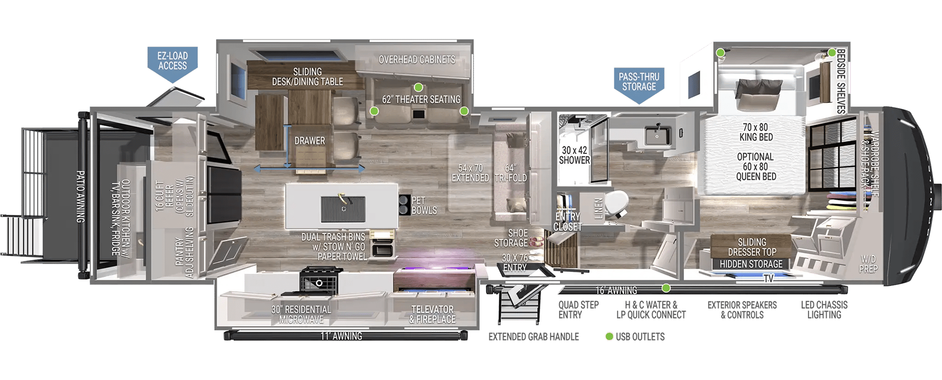 2025 Z  Brinkley Z3400 floorplan