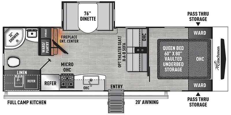 2024 Coachmen 2024 Coachmen Freedom Express Ultra Lite - thumbnail 2