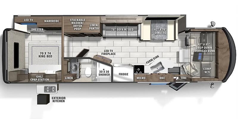 2025 Coachmen 2025 Coachmen Mirada - thumbnail 2